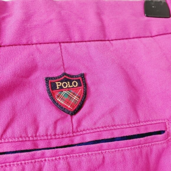 Polo Golf Ralph Lauren Cotton Twill Old Money Preppy Stretch Shorts 34 - Picture 4 of 10